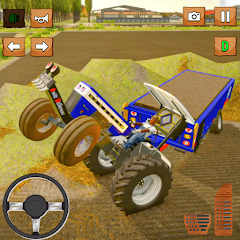 Real Farming Game 3D Tractor